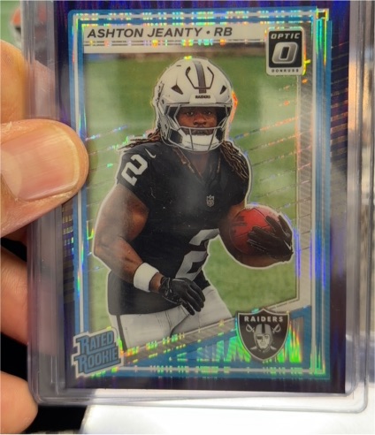 2025 Panini Donruss Optic #202 Ashton Jeanty — front