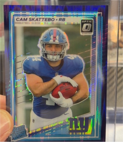 2025 Donruss Optic #228 Cam Skattebo — front