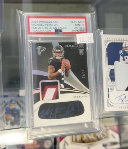 2024 Panini Immaculate #EYE-MPJ Michael Penix Jr. — front