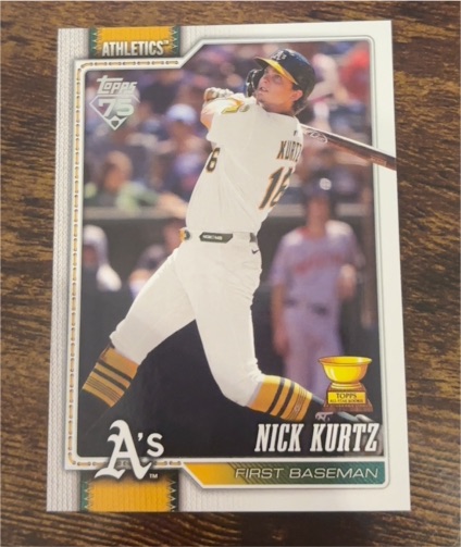 2026 Topps #97 Nick Kurtz — front