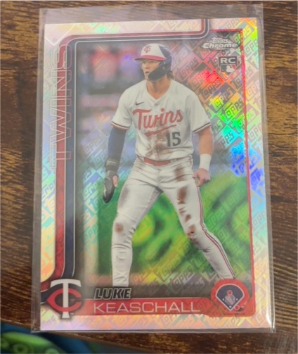 2025 Topps Chrome Update #USC106 Luke Keaschall — front