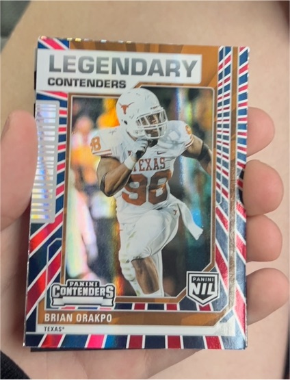 2025 Panini Legendary Contenders #41 Brian Orakpo — front