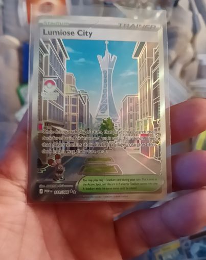 2026 Pokémon Perfect Order #111 Lumiose City — front