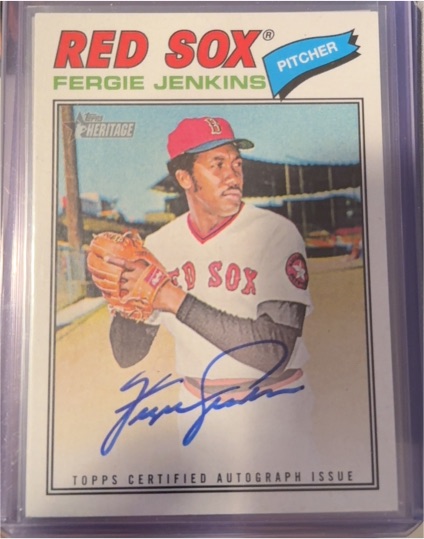 2026 Topps Heritage #ROA-FJ Fergie Jenkins — front