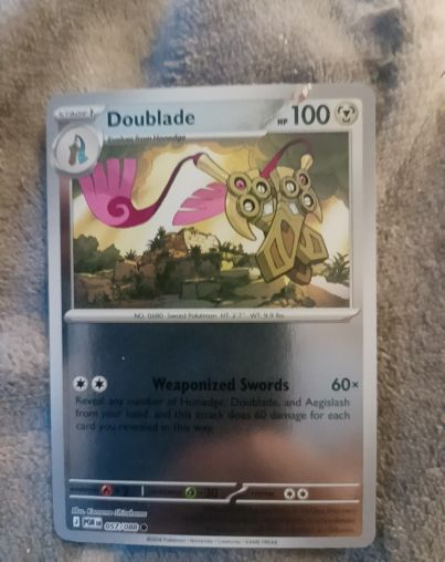 2026 Pokémon #057 Doublade — front