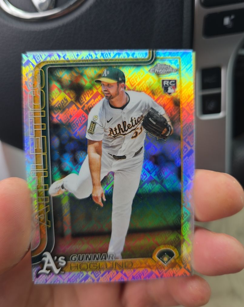 2025 Topps Chrome Update #USC127 Gunnar Hoglund — front