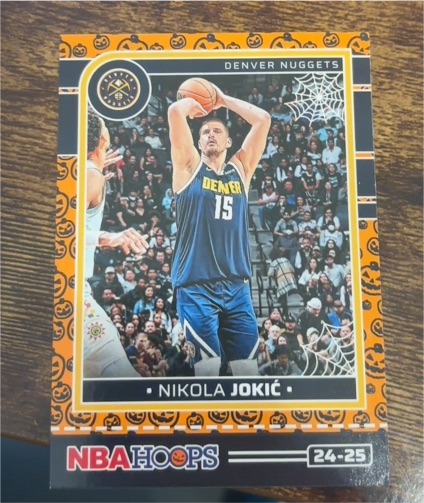 2024-25 Panini Haunted Hoops #71 Nikola Jokić — front