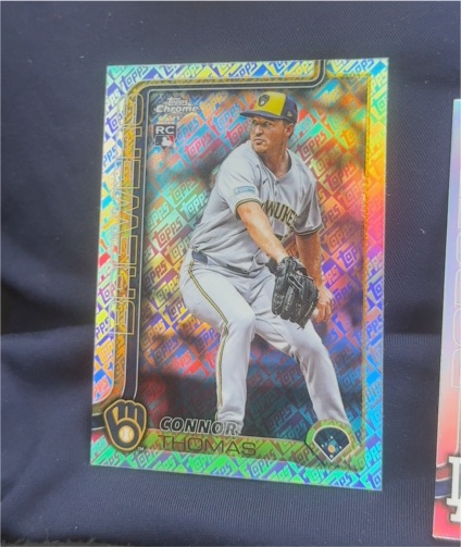 2025 Topps Chrome Update #USC192 Connor Thomas — front
