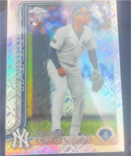 2025 Topps Chrome Update #USC113 Jorbit Vivas — front