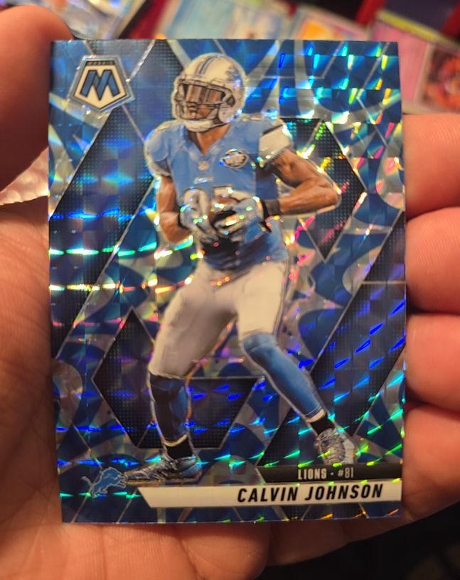 2025 Panini Mosaic #90 Calvin Johnson — front