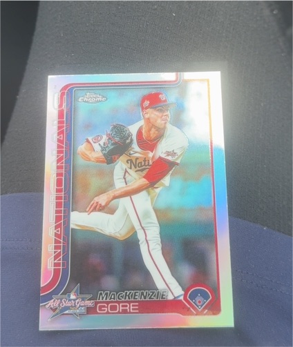 2025 Topps Chrome #160 Mackenzie Gore — front