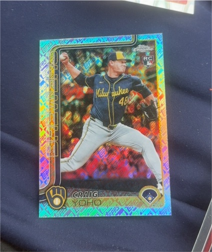 2025 Topps Chrome Update #USC131 Craig Yoho — front