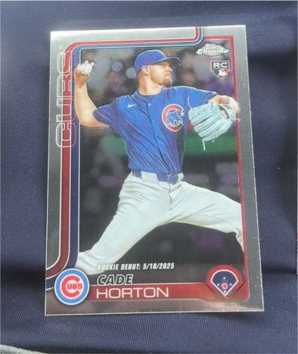 2025 Topps Chrome Update #USC63 Cade Horton — front
