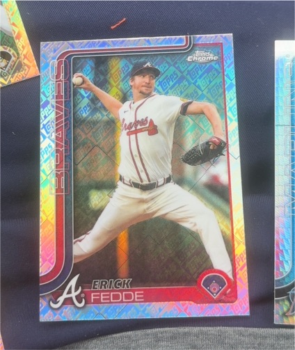 2025 Topps Chrome Update #USC89 Erick Fedde — front