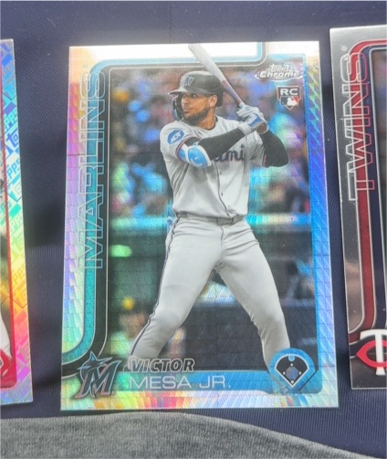 2025 Topps Chrome Update #USC4 Victor Mesa Jr. — front