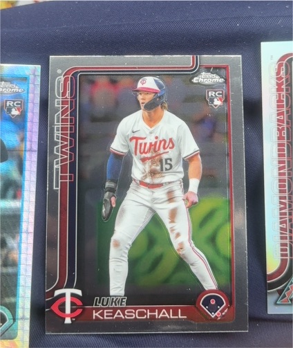 2025 Topps Chrome Update #USC106 Luke Keaschall — front