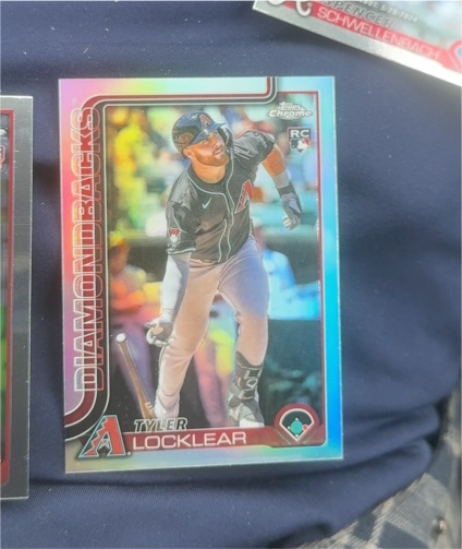 2025 Topps Chrome Update #USC80 Tyler Locklear — front