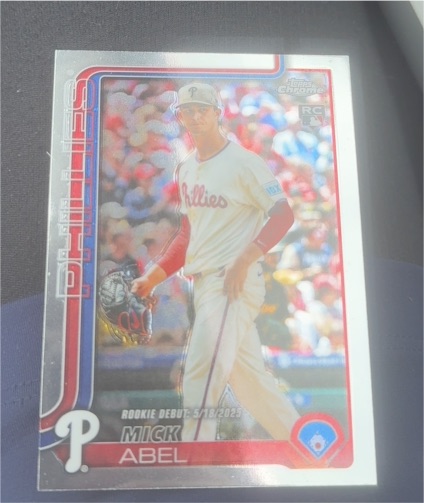2025 Topps Chrome Update #USC87 Mick Abel — front