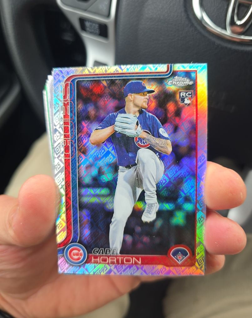 2025 Topps Chrome Update #USC63 Cade Horton — front