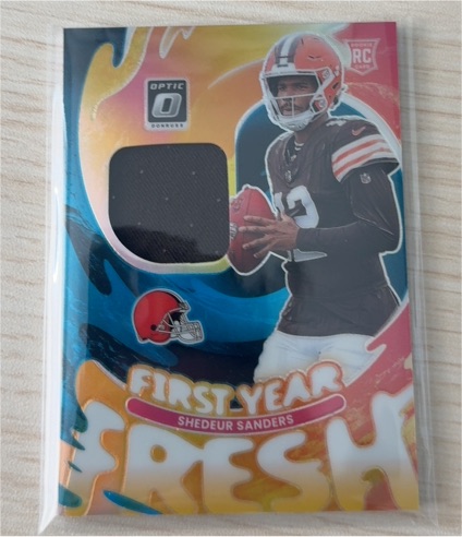 2025 Panini Donruss Optic #FYFBH-SSS Shedeur Sanders — front