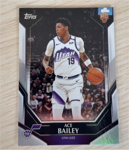 2026 Topps Collector Kit Exclusive #NBA-8 Ace Bailey Rookie RC — front