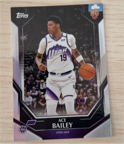 2026 Topps Collector Kit #NBA-8 Ace Bailey — front