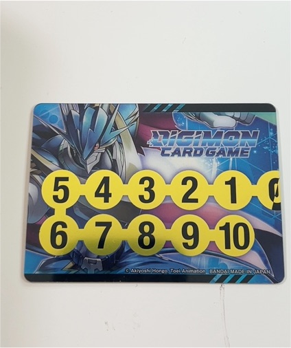 2023 Digimon Card Game Memory Gauge Card — front