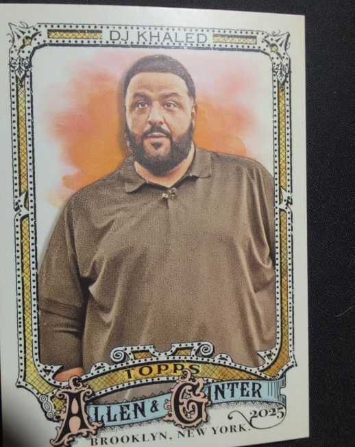 2025 Topps Allen & Ginter #208 DJ Khaled — front