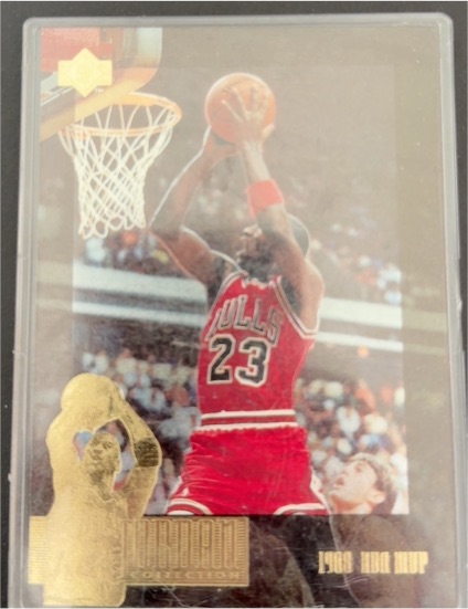 1995-96 Upper Deck The Jordan Collection #JC17 Michael Jordan — front