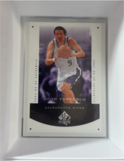 2002-03 SP Authentic #80 Hedo Turkoglu — front