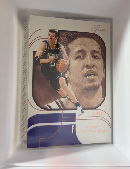 2002-03 Fleer Flair #23 Hedo Turkoglu — front