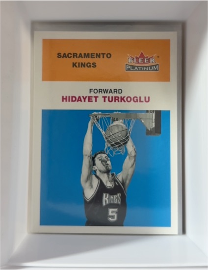2001-02 Fleer Platinum #98 Hidayet Turkoglu — front