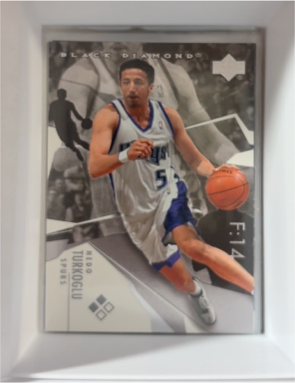 2003-04 Upper Deck Black Diamond #F14 Hedo Turkoglu — front
