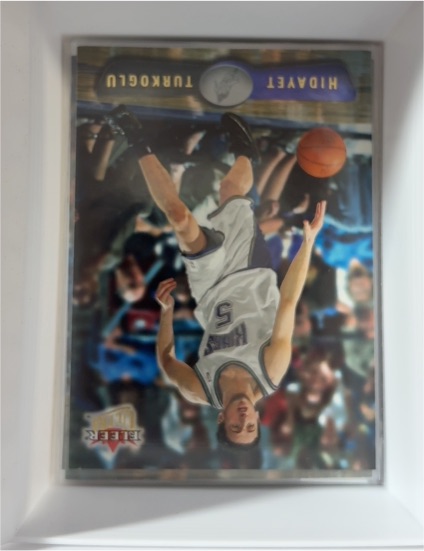 2000-01 Upper Deck Hardcourt Night Court #NC14 Hedo Turkoglu — front