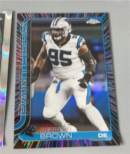 2025 Topps Chrome #47 Derrick Brown — front