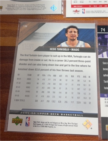 2005-06 Upper Deck #138 Hedo Turkoglu — front