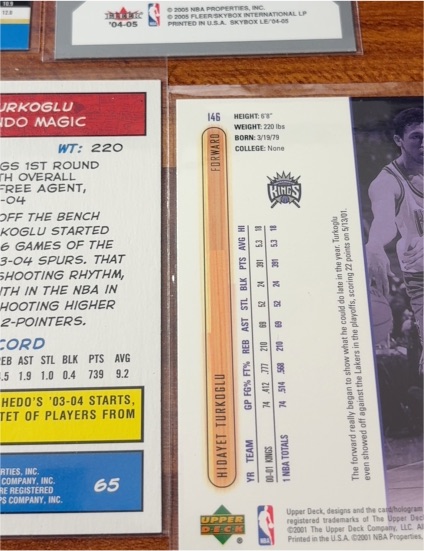 2004-05 Upper Deck #146 Hidayet Hedo Turkoglu — front