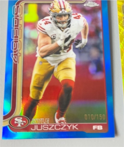 2025 Topps Chrome #270 Kyle Juszczyk — front