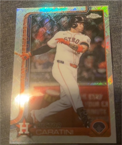 2025 Topps Chrome Update #USC57 Victor Caratini — front