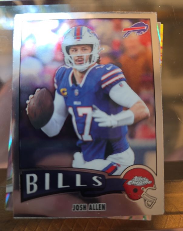 2025 Topps Chrome #1975-4 Josh Allen — front