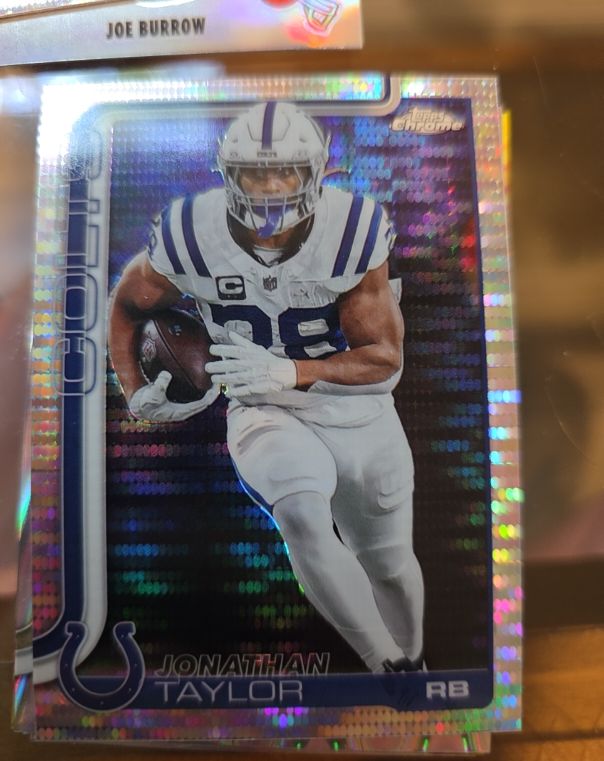 2025 Topps Chrome #130 Jonathan Taylor — front