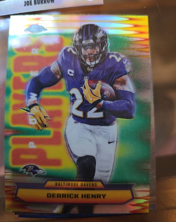 2025 Topps Chrome #PP-16 Derrick Henry Power Players — front