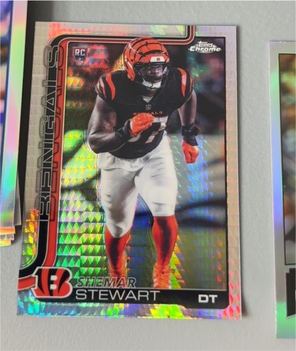2025 Topps Chrome #363 Shemar Stewart — front