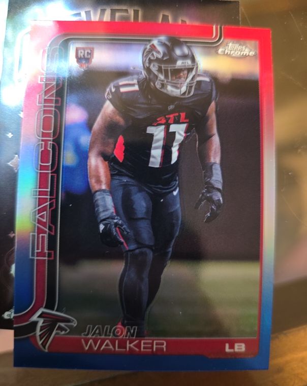2025 Topps Chrome #354 Jalon Walker — front