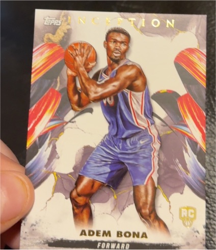 2024-25 Topps Inception #32 Adem Bona — front