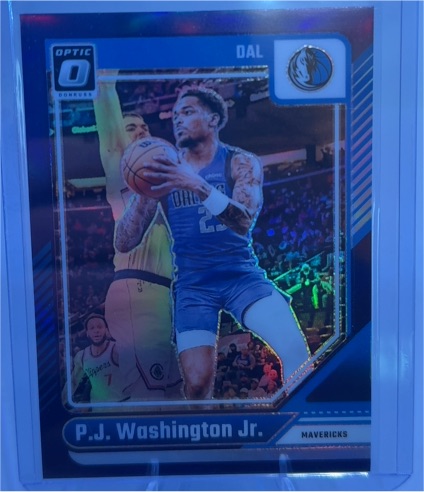 2024-25 Panini Donruss Optic #74 P.J. Washington Jr. — front