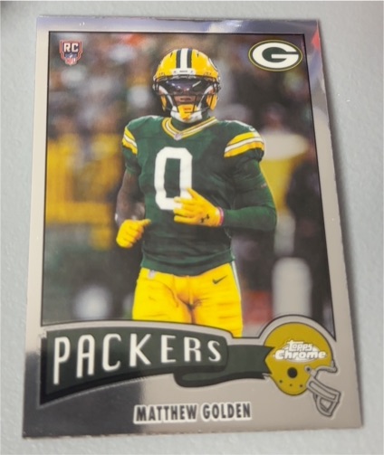 2025 Topps Chrome #1975-13 Matthew Golden — front