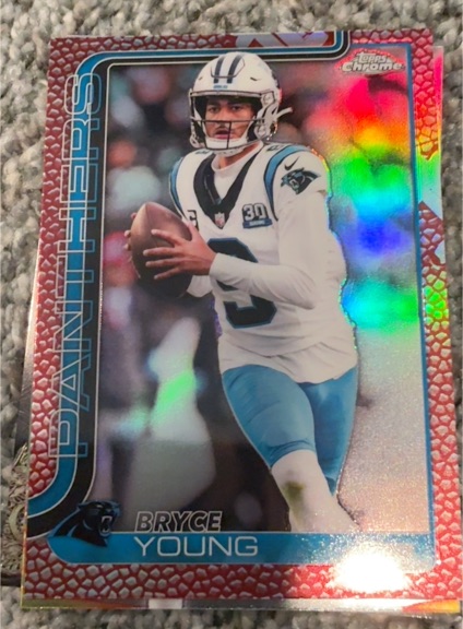 2025 Topps Chrome #40 Bryce Young — front