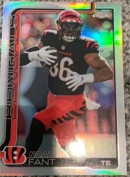 2025 Topps Chrome #274 Noah Fant — front