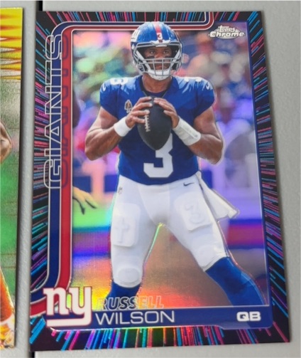 2025 Topps Chrome Football #229 Russell Wilson — front